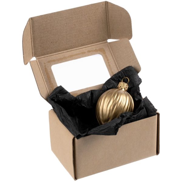 Елочная игрушка «Грецкий орех» в коробке