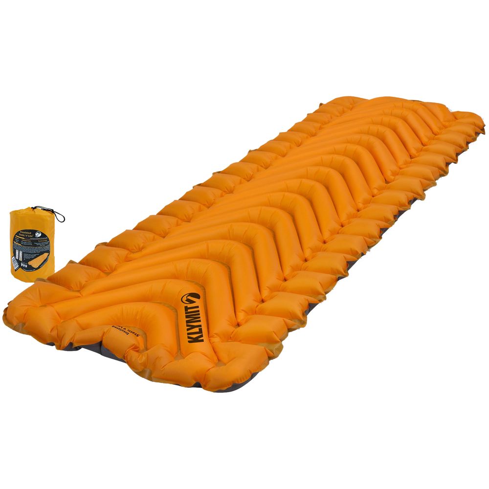 Надувной коврик Insulated Static V Lite, оранжевый - оранжевый