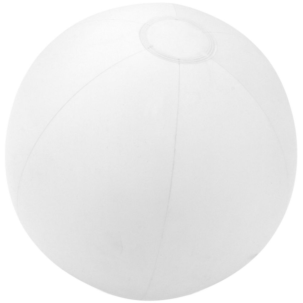 Надувной пляжный мяч Tenerife, белый - белый