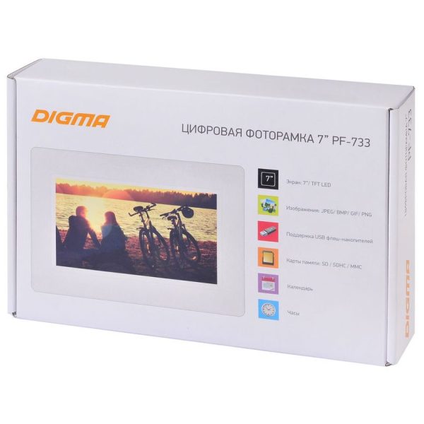 Цифровая фоторамка Digma PF-733