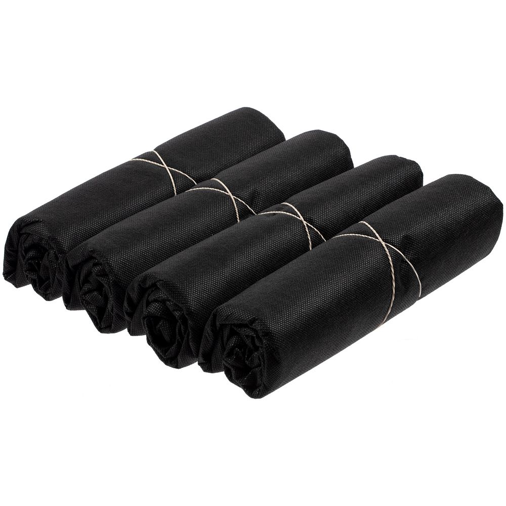 Набор из 4 мешков для автомобильных колес Carload, черный - черный