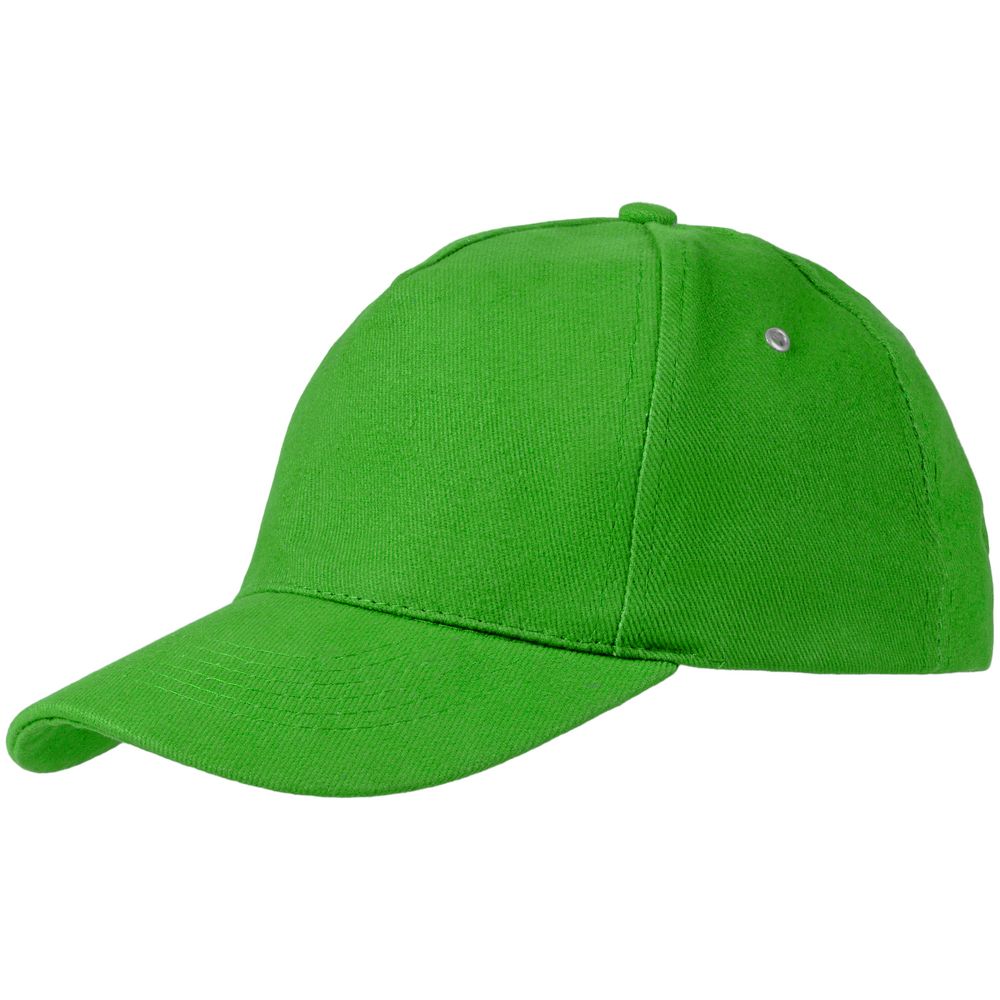 Бейсболка Unit Standard, ярко-зеленая - зеленый